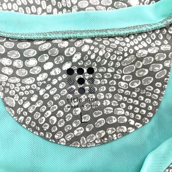 Title Nine Nimblene Dress Womens Size Large Pebble Mesh Active Tenniscore Golf - Picture 7 of 11